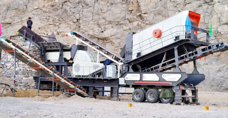 全自動移動式碎石機